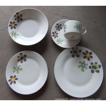 high quality custom printed ceramic dinner set wholesale